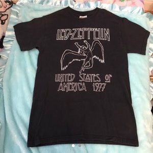 🖤 led zeppelin tour 1977 shirt 🖤